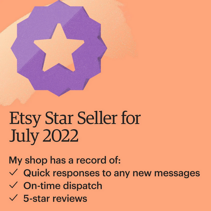 10 tips on becoming an Etsy Star Seller! (2022)