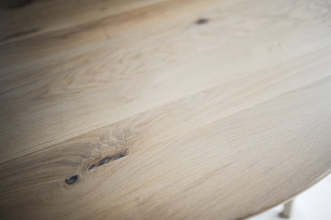 Oak Desk with Monitor Stand, Solid wood, Customisable, WILD OAK collection