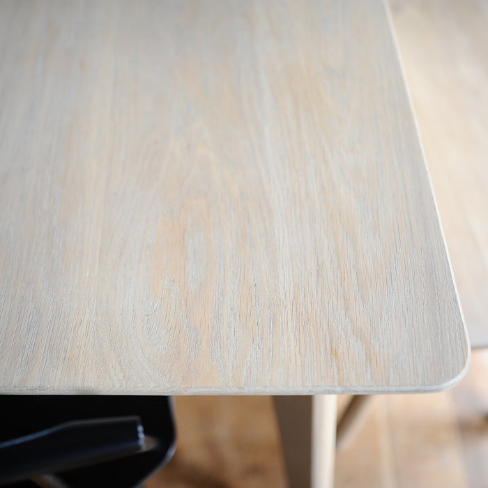 Dining Table, Sustainable Solid Oak, Colour and Size Options, Customisable / PRIME Collection